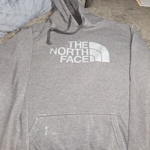 The North Face Light Gray Men's Hoodie